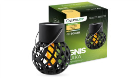 Lampa Solarna Led Lampion Kulka 7Cm Ignis Latarenka Ogrodowa Ip44 1800K Lumiled