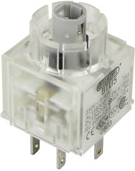 Element stykowy BTLI5 zawiera gniazdo lampy 2 NO chwilowy 250 V Schlegel BTLI5 1 szt.