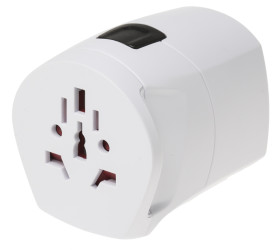 Adapter podróżny kraj 1 Australia, Brazylia, Chiny, Europa, Włochy, Japonia, Szwajcaria, Wielka Brytania, USA kraj 2