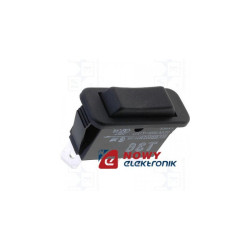 Przełącznik C1522AQBBB ON-OFF-OF (on)-off-(on) 1 tor kołyskowy monostabi