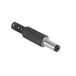 WTYK DC 2.1/5.5 DO ZASILACZY NA KABEL PRZEWÓD LUTOWANE - 14mm