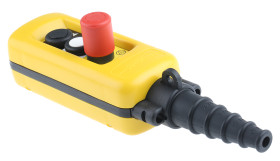 Kaseta sterownicza podwieszana, 1NC/2NO, Powolne hamowanie, 600V, Śruba