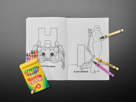 Adafruit Crayola Crayons - Rainbow 8 Pack