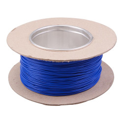Blue 0.5mm² Thin Wall Cable 16/0.2mm 100M