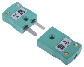 Złącze termoparowe Złącze termoparowe RS PRO do Termopara typu K Miniaturowe