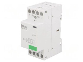 Stycznik 4-biegunowy instalacyjny 25A 230VAC NC x2 + NO x2 30.046.014