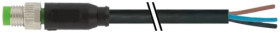 Przewód czujnik-siłownik Złącze A M8 liczba rdzeni 3 długość 2m Rodzaj A Męskie
