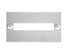 Osłona metalowa z wycięciem dla aparatury modułowej 400x200mm BPZ-FP-400/200-45 286680