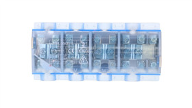 Odgałęźnik Instalacyjny 4P 4X35mm2/10X25mm2 Niebieski Obl 35/25-4...