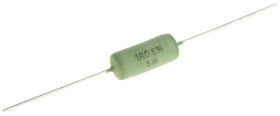 Rezystor 1Ω 5W ±5% -80 → -10ppm/°C drutowy Vishay