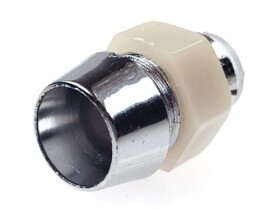 Oprawka LED 5mm plastyk niklowany; RTP-50HB