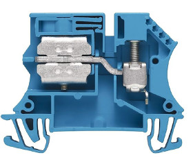 Kostka zaciskowa na szynie DIN Weidmuller poziomy: Pojedynczy 26 → 8AWG WNT 57A 400 V