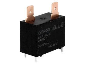 Przekaźnik elektromagnetyczny SPST-NO Ucewki 24VDC PCB G4A-1A-E 24VDC