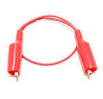 Przewód z zaciskiem krokodylkowym BU-3030-A-48-0, PVC, 10A, kolor: Czarny, dł. 1.2m, Mueller Electric