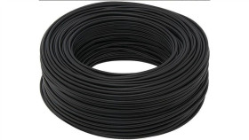 Przewód Sif 1.00 Silikon Czarny