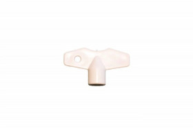 Klucz plastikowy do szafy - trójkąt