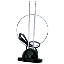 Antena TV z podstawką + UHF