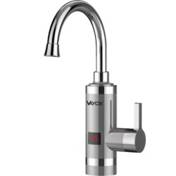 Przepływowy podgrzewacz wody pionowy, wyświetlacz, szary VA0321 VAYOX