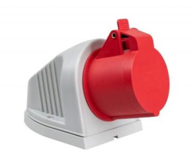 Gniazdo siłowe stałe 16A 3P + N + uziemienie GSS-5-16/22/30