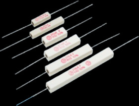 Wirewound resistor, 2.7 kΩ, 5 W, ±10 %, KHS500KB-AX-2K7AA