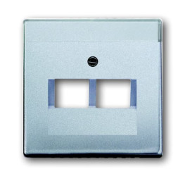 Płytka czołowa, RJ45, Biały