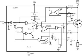 Automotive 7-V to 26-V high side protection controller