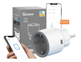 Sonoff S60 Inteligentne gniazdko Wifi watomierz 16A 4000W wtyczka z bolcem