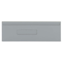 WAGO 280-334 2mm 4-cond. Disc. Separator Plate Oversized for 280-836 Grey