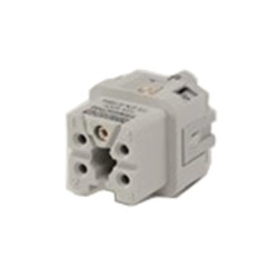 Wsad żeński do pokrywy metalowej, 4 pin+PE, 10 A T0-EB005CP00