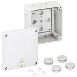 Spelsberg 49090601 Junction Box 110x110x67mm grey IP65 acid resistant