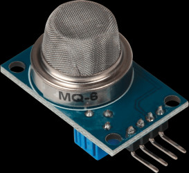 SEN-MQ6 Developer boards - Gas sensor, liquid gas, MQ-6