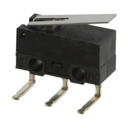 Omron A6S-0007A DIP Switch 7 Position SPST Slide Through Hole