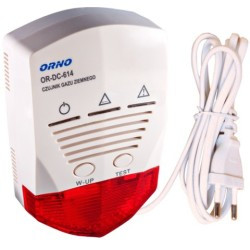 Czujnik OR-DC-614 gazu ziemnego, metanu, CNG, LNG, 230V ORNO