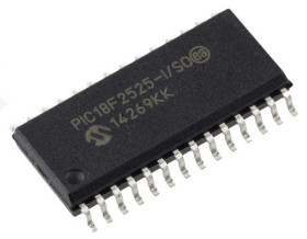 Mikrokontroler Microchip PIC18F SOIC 28-pinowy Montaż powierzchniowy PIC 1,024 kB, 48 kB 8bit CAN: 40MHz RAM:3,986 kB