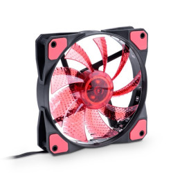 Wentylator Akyga AW-12C-BR 12V 120x120x25mm Molex - czerwony