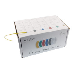 Zestaw przewodów jednożyłowych silikonowych 20AWG z akcesoriami