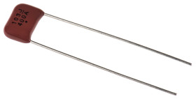 Kondensator foliowy 10nF 400V dc Panasonic Poliester rozstaw: 7.5mm THT ±5