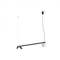 Lampa wisząca FOURTY 3xGU10 R35, G9 Czarny 11447 Nowodvorski