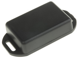 Obudowa ABS szerokość zew. 35 mm długość zew. 50 mm wys. zew. 15 mm Hammond IP54 Czarny