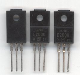 2SD2000 TO-220 IZOL. TRANZYSTOR