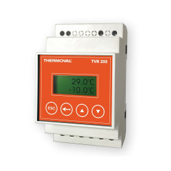 Regulator temperatury TVR 295 programowalny 2-kanałowy Thermoval