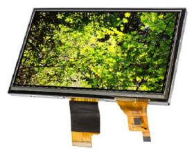 Kolorowy wyświetlacz LCD 7cal 1024 x 600pikseli LVDS I/F Tak Display Visions