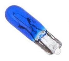 Żarówka samochodowa T05: 12V/1.2W niebieska