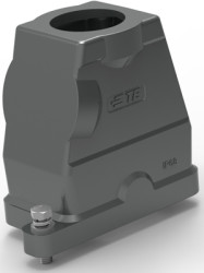 Housing, size HB6, die-cast aluminum, M40, angled/straight, screw locking, IP68, T1920062140-009