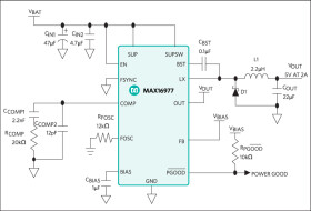 36V, 2A, 2.2MHz Step-Down Converter with Low Operating Current