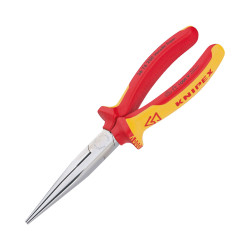 Knipex 26 16 200 VDE Snipe Nose Side Cutting Pliers (Stork Beak Pliers) 200mm