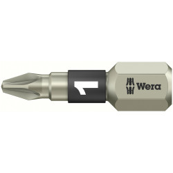 Wera 05071020001 Torsion Stainless Steel Bit For Pozi Screws PZ1 x 25mm