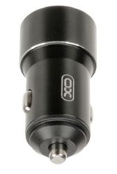 ŁADOWARKA SAMOCHODOWA 2XUSB 2,4A XO CC30 CZARNA (LAD-2XUSB-CC30B)