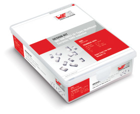 Zestaw projektowy, Dławik wielowarstwowy ceramiczny SMD 0603 A WE-MK 34-elementowy Wurth Elektronik
