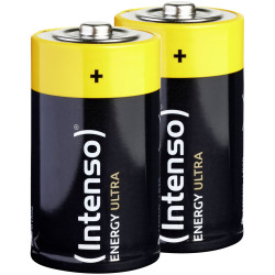Intenso 7501442 Energy Ultra D Battery 12000mAh 1.5V 2 Pack